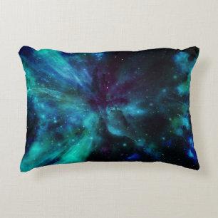 Coussins Décoratifs Nebula pourpre Turquoise N