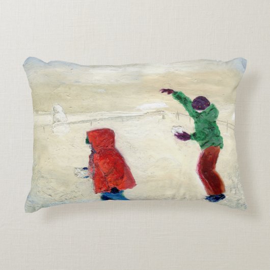 Coussins Décoratifs Neige ! 2014 (Devant)