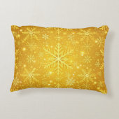 Coussins Décoratifs Neige dorée (Dos)