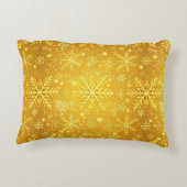 Coussins Décoratifs Neige dorée (Dos)