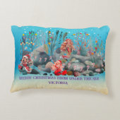 Coussins Décoratifs Noël de la mère (Dos)