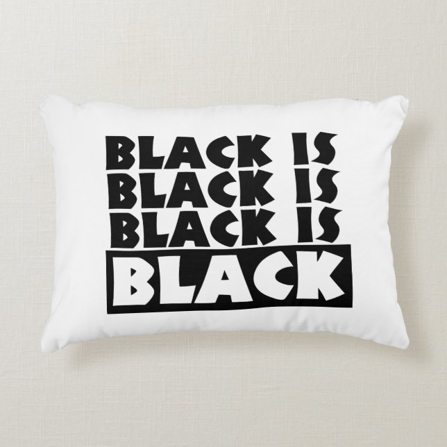 Coussins Décoratifs Noir Est Noir (Devant)