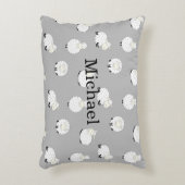 Coussins Décoratifs Nom du mouton mignon garçon (Devant(Vertical))