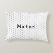 Coussins Décoratifs Nom du mouton mignon garçon (Dos)