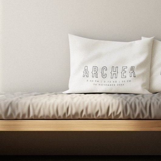 Coussins Décoratifs Nombre minimal Statistiques de naissance