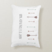 Coussins Décoratifs Noms des enfants Verset de l'écriture avec flèches (Dos(Vertical))