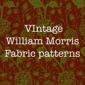 Coussins Décoratifs Nostalgic Classic William Morris Red Holiday