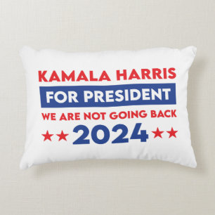 Coussins Décoratifs Nous Ne Retournons Pas Kamala Harris Pour Présiden