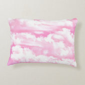 Coussins Décoratifs Nuages roses Décor prêt à customiser (Dos)