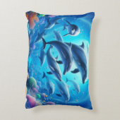 Coussins Décoratifs nurserie dauphin (Dos(Vertical))