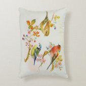 Coussins Décoratifs Oiseaux-Bleu Tit, Chaffinch, Greenfinch (Devant(Vertical))