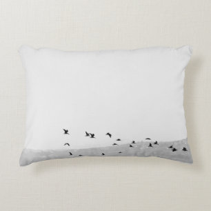 COUSSINS DÉCORATIFS OISEAUX VOLANT AU-DESSUS DU BATEAU