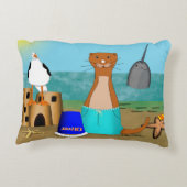 Coussins Décoratifs Oliver Le Vacances Plage de l'Otter (Dos)