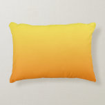 Coussins Décoratifs "Ombre Jaune Et Orange"<br><div class="desc">Coussin Accentuation "Jaune Et Orange Ombre"</div>