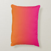 Coussins Décoratifs "Ombre rose et orange" (Dos(Vertical))