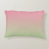 Coussins Décoratifs "Ombre Rose Et Vert" (Dos)
