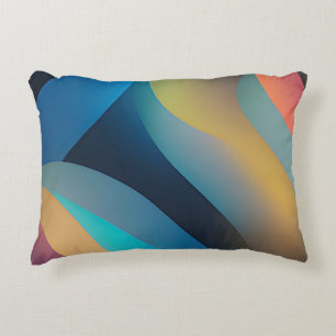 Coussins Décoratifs Ondes et Tourbillons Abstraits 29