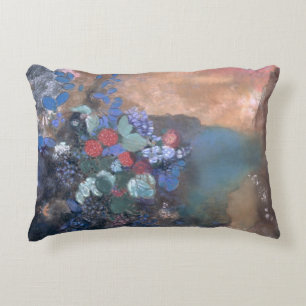 Coussins Décoratifs Ophélie parmi les fleurs, c.1905-8