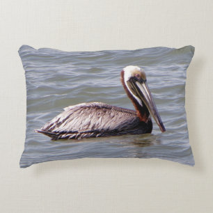 Coussins Décoratifs oreiller à accent brun Pelican