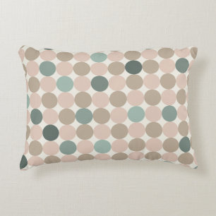 Coussins Décoratifs Oreiller accent géométrique scandinave turquoise