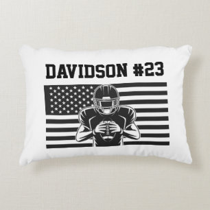 Coussins Décoratifs Oreiller accent Joueur de Football