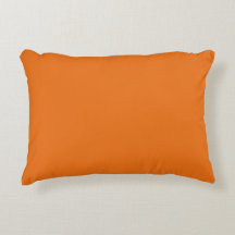 Oreiller accent orange 40 cm x 30 cm