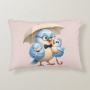 Coussins Décoratifs Oreiller accent Père Oiseau