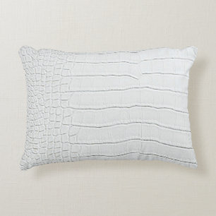 Coussins Décoratifs Oreiller accentué à motif de peau de crocodile bla