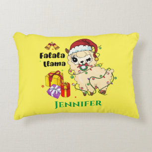 Coussins Décoratifs Oreiller accentué Llama de Noël