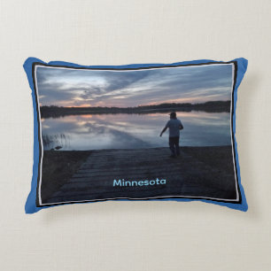 Coussins Décoratifs Oreiller accentuel de coucher de soleil d'été du M