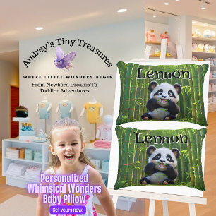 Coussins Décoratifs Oreiller bébé panda Merveilles Caprices Personnali