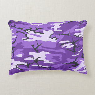 Coussins Décoratifs Oreiller Camo Violet