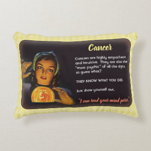 Coussins Décoratifs Oreiller Cancer