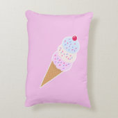 Coussins Décoratifs Oreiller Cône de Glace Yummy (Dos(Vertical))