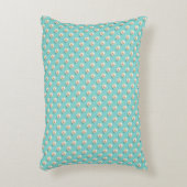 Coussins Décoratifs Oreiller d'accent perle et sarcelle chic (Devant(Vertical))