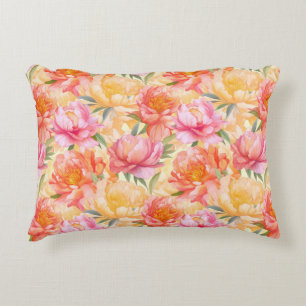 Coussins Décoratifs Oreiller de coton floral accent