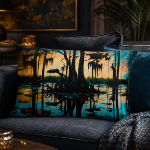 Coussins Décoratifs Oreiller de décoration Bayou de Louisiane 16x12