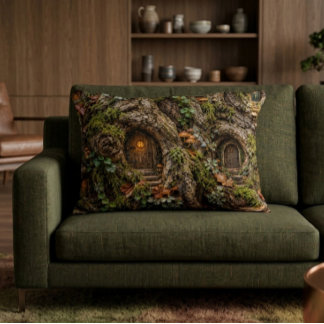 Coussins Décoratifs Oreiller de décoration porte de fée enchantée 16x1