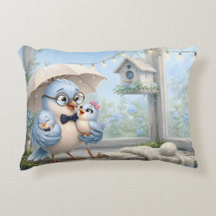 Coussins Décoratifs Oreiller de jet Cozy Father Bird