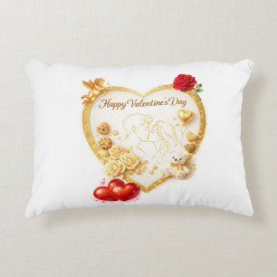 Coussins Décoratifs Oreiller de la Saint-Valentin - deux personnes aim