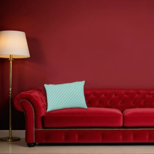 Coussins Décoratifs Oreiller de luxe perle et sarcelle