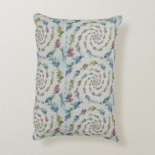 Coussins Décoratifs Oreiller en polyester floral à motif accentué bros (Dos(Vertical))