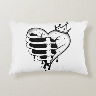 Coussins Décoratifs Oreiller jeté à motif de couronne de cage thoraciq