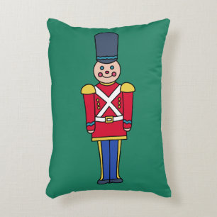 Coussins Décoratifs Oreiller jeté de soldat de jouet de Noël festif