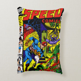 Coussins Décoratifs Oreiller SPEED Comics des années 1940