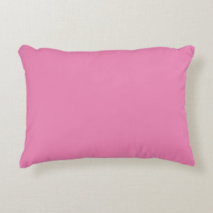 Coussins Décoratifs Oreiller uni de couleur rose clair et bleu uni
