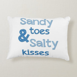Coussins Décoratifs Orteils de Sandy et baisers salés