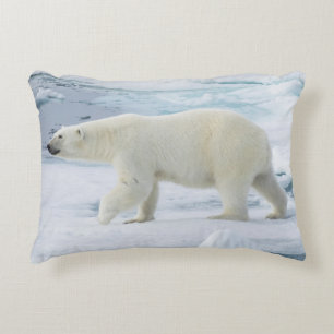 Coussins Décoratifs Ours polaire marchant, Norvège