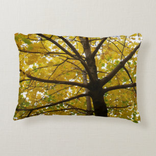 Coussins Décoratifs Paire d'érables jaunes Automne Nature
