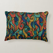 Coussins Décoratifs Paisley haché (Dos)